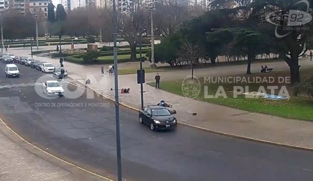 ACCIDENTE BARRENDERAS PLAZA MORENO 
